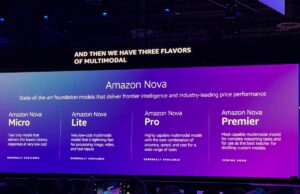 A Amazon lança Nova Premier, o dispositivo de IA mais avançado até agora AWS re:Invent 2024 Nova