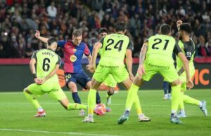 A decisiva greve de Dani Olmo propulsa Barcelona na vitória sobre Maiorca, expandindo a liga da liga barcelona dani olmo against mallorca