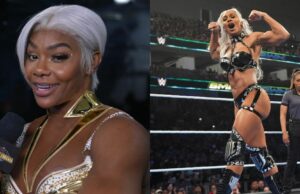 A reação de Jade Cargill quando os fãs da WWE a conferam no Smackdown. fechar