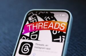 Depois de adicionar 30 milhões de usuários no último trimestre, o Threads agora tem 350 milhões de usuários mensais. Threads on App Store is seen in this illustration photo.