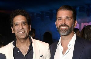 Don Jr. lançou o exclusivo fã -clube de Trump – eis o que custa para participar Donald Trump Jr. e o financiador conservador Omeed Malik se uniu para iniciar sua própria boate para pessoas que querem se aproximar dos funcionários do governo Trump