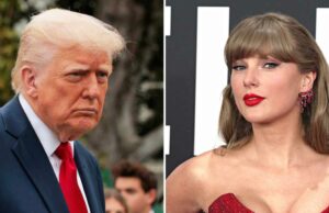 Donald Trump atingiu Taylor Swift enquanto a turnê da Casa Branca dos Eagles Segundo os relatos, Travis Kelce para de Ryan Reynolds no Instagram