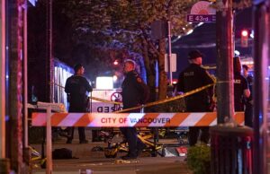 Duas palavras que um suspeito do festival de Vancouver costumava dizer quando foi pego por matar nove pessoas com seu SUV A polícia de Vancouver segura o local depois que um carro entrou em uma multidão no festival Lapu Lapu em Vancouver no sábado, 26 de abril de 2025