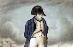 E Um arquivo notável documentando os últimos dias de Napoleão no exílio em Santa Helena foi descoberto em um velho tronco de lata