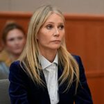 Gwyneth Paltrow assume a posição em seu julgamento de acidentes de esqui