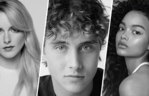 Haymith Dove, Lenore e Maysilee são encontrados em ‘The Hunger Games Sunrise na colheita. Joseph Ass