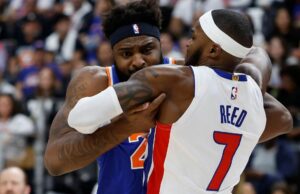 Knicks recebe alarmante Mitchell Robinson News antes do confronto crucial do jogo 4 com Pistons. fechar
