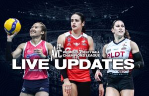 LIVE: 2025 AVC CHAMPIONS LAGEIGS FORRES – PETRO GAZZ VS BAIC MOTOR 2025 AVC CHAMPIONS LAGEL Quartainals cronograma, atualizações ao vivo, histórias, fotos, vídeos - Zhetsu VC vs PLDT, Creamline vs Nakhon Ratchasima