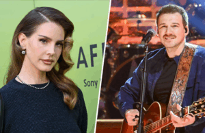 Lana Del Rey confessa que ele beijou Morgan Wallen durante sua estréia na música. ‘Fui diretamente para a cabeça dele. Lana Del Rey confessa que ele beijou Morgan Wallen durante sua estréia na música. 'Fui diretamente para a cabeça dele.