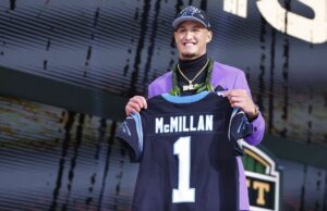 Luke Kuechly, uma lenda dos Panteras, compartilha seus pensamentos sobre a seleção de Tetoiroa: “Defina Bryce como um enorme sucesso”. fechar