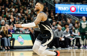 NBA: Damian Lillard diz que a lesão de Aquiles não reduzirá a carreira Damian Lillard Bucks Achilles lesão NBA