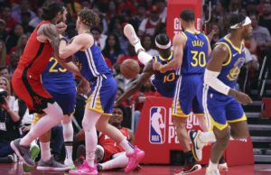 NBA: Kerr está relacionadamente confiante ‘Jimmy Butler pode jogar no jogo 3. Jimmy Butler Warriors Rockets NBA Playoffs