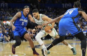 NBA: Tatum e Brown Lead Celtics para 3-1 Series Advantage sobre Magic Jayson Tatum Celtics Beat Magic Game 4 NBA Playoffs