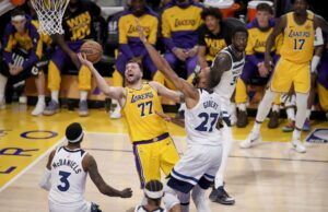 NBA: Timberwolves e Lakers sabem que o jogo 3 será crítico, independentemente de seu estilo Playoffs da NBA Los Angeles Lakers vs Minnesota Timberwolves Luka Doncic