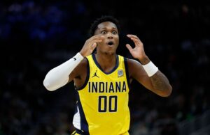 O Indiana Pacers divulgou as informações mais recentes sobre a disponibilidade da Bennedict Mathematics para o jogo 5 contra Bucks. fechar