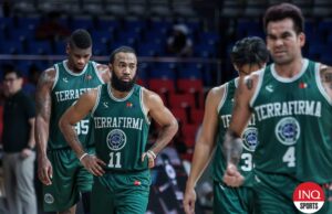 O PBA cancela a venda de Terrafirma depois que o Starhorse não cumpre Terrafirma Dyip nas linhas de remessa da Copa do Comissário do PBA