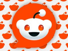 Reddit está testando crachás de verificação large Reddit logo overlaying background of smaller logo silhouettes
