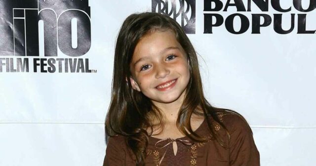 Ex -estrela infantil Sophie Nyweide morta aos 24 anos