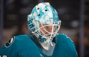 O prospecto de tubarões ajuda San Jose Barracuda a vencer os playoffs AHL O prospecto de tubarões ajuda San Jose Barracuda a vencer os playoffs AHL