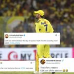 Os fãs do CSK entram em erupção depois que o CSK é eliminado como o primeiro time dos playoffs do IPL 2025 com a derrota do PBKS
