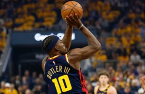 Os guerreiros estão admirados com ‘Playoff Jimmy’, que faz o maior jogo contra. Foguetes Os guerreiros estão admirados com 'Playoff Jimmy', que faz o maior jogo contra. Foguetes