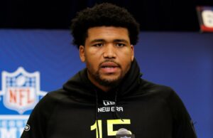 Pick de Steelers Derrick Harmon diz ‘eu amo sua falecida mãe A seleção da mamãe da NFL Derrick Harmon morre logo após a seleção do Steelers 274