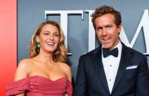 Ryan Reynolds e Blake Lively apoiados na época 100 Gala Como Ryan Reynolds apoiou Blake Lively na época Gala 100