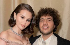 Selena Gomez obteve uma erupção na primeira vez que beijou Benny Blanco Selena Gomez e Benny Blanco Relacionista Linha do tempo 2025 Oscars