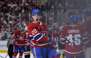 Três mais destacados Montreal Canadiens da impressionante vitória por 6-3 sobre o Capitals durante o jogo 3. Cole Caufield fechar