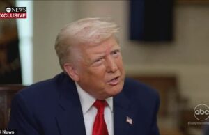 Trump humilia o repórter da ABC Terry Moran, insultando o motivo pelo qual ele foi selecionado para uma entrevista Donald Trump (foto) disse a Terry Moran, da ABC News, que ele o escolheu para uma entrevista tensa para comemorar seu 100º dia no cargo porque 'nunca ouviu falar de' The Reporter