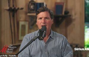 Tucker Carlson lança um novo ataque contra Michelle Obama Tucker Carlson afirmou que Michelle Obama odeia seu marido Barack, e que pessoas como ela, que não são casadas felizes, são os culpados pelo colapso da sociedade