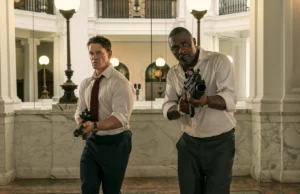 Uma comédia da ação como a partir dos anos 90, um golpe de tijolos em um elenco de estrelas Uma comédia da ação como a partir dos anos 90, um golpe de tijolos em um elenco de estrelas