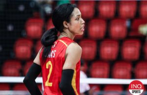 Wilma Sals é sempre grato pela chance de se apresentar em pH Wilma Salas, da PLDT High Speed, durante a Liga dos Campeões do AVC.