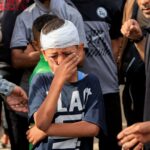 114 Morto como Israel aumenta a violência de Gaza no meio de uma visita ao Oriente Médio de Trump