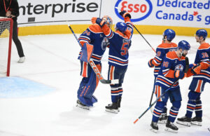 3 No jogo 4 Vegas Golden Knights Feat. Stuart Skinner fechado