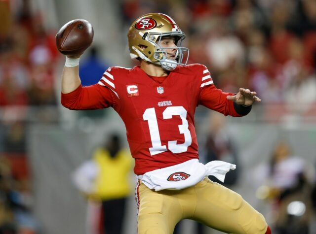 49ers Lynch Atualiza as conversas "positivas" de Purdy e como o rascunho poderia ter sido desviado




