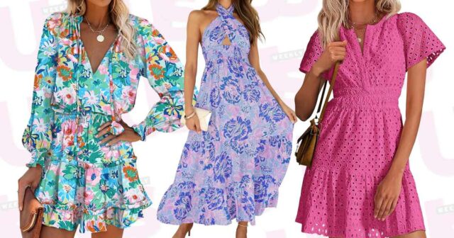 A Amazon tem 12 vestidos gritando em Lily Pulitzer, mas comece em apenas US $ 30.



