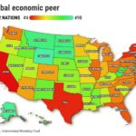 A Califórnia tem a quarta maior economia do mundo. 4 economia. Que outros países classificam em termos de desempenho econômico?