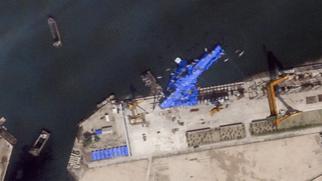A Coréia do Norte é detida pelos funcionários do estaleiro do lançamento malsucedido que causou danos ao destruidor naval: mídia estatal

