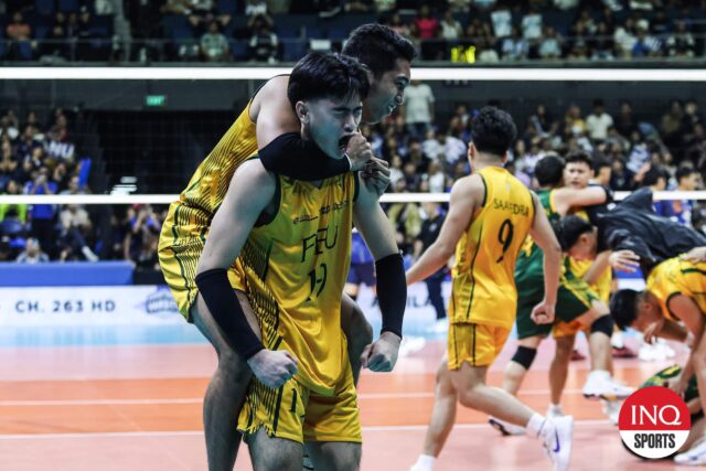 Feu Tamaraws Bituin Uaap Temporada 87 Final de Vôlei Masculino