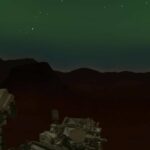 Perseverança que vê uma aurora em Marte