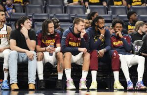 A NBA repete a derrota de blowout da NBA como terapia de grupo Playoffs da NBA Denver Nuggets vs Oklahoma City Thunder Nikola Jokic