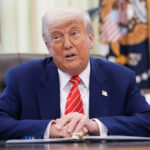 A avaliação de aprovação de Trump atingiu a primeira vez com o mais contínuo