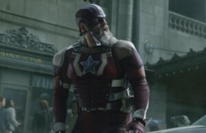 A cena ‘Thunderbolts* – Créditos médios’, explicou Uma enorme caixa de Wheaties com os Thunderbolts lançados nela.