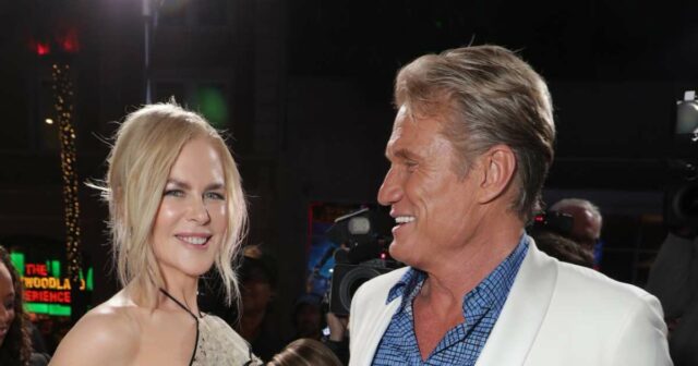 Dolph Lundgren 67 faz uma aparição pública rara com sua esposa e filha ambos 28