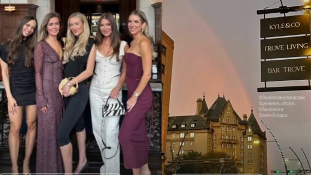 A esposa de Connor McDavid, Lauren, descreve os sinais de fechado