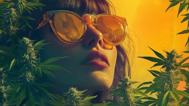 A moda da primavera parece inspirada com ervas daninhas

