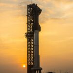 SpaceX Starship fully stacked