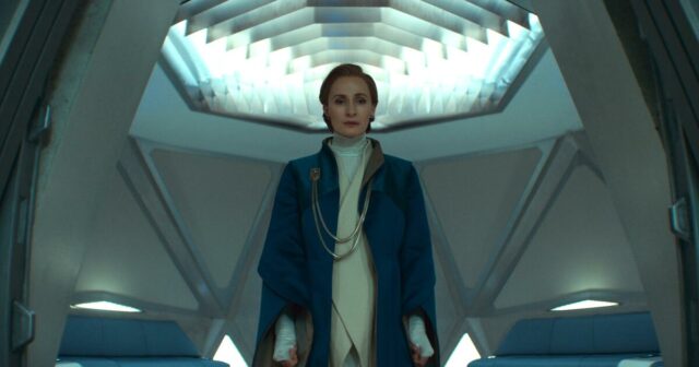 A reação de Genevieve O'Reilly ao discurso fundamental de Mon Mothma "Andor": sua única arma é a voz



