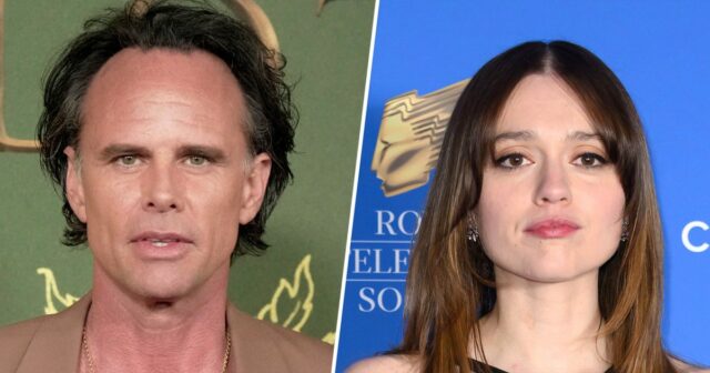 Walton Goggins, Aimee Lou Wood.